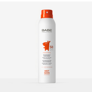 Babé Fotoprotector Pediátrico Wet Skin 50+ 200 ml