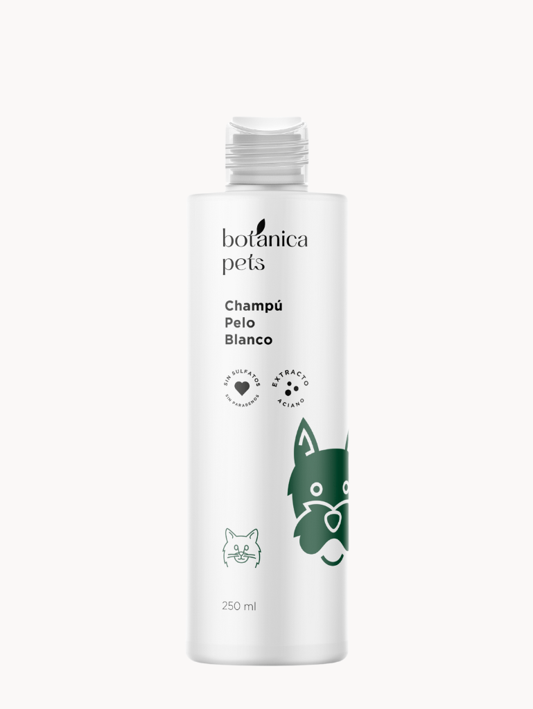 Botanicapets Champú Pelo Blanco 250 ml